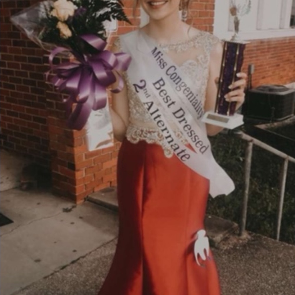 size 6 pageant dress